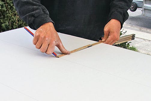 Montera gipsskivor: Vanliga gipsskivor Montera gipsskivor: Vanliga gipsskivor